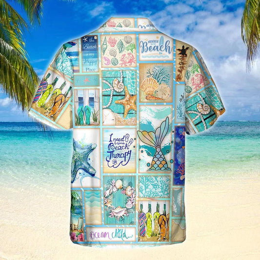 The Call Of Beach Life Design Hawaiian Shirt,Hawaiian Shirt Gift, Christmas Gift