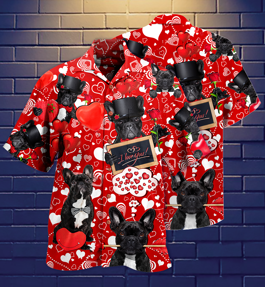 Dogs Love You - Hawaiian Shirt_Hawaiian Shirt Gift, Christmas Gift