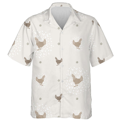 Sicín Feirme Tí Agus Uibheacha Léine Haváíach Polca Dot, Bronntanas Léine Haváí, Bronntanas Nollag