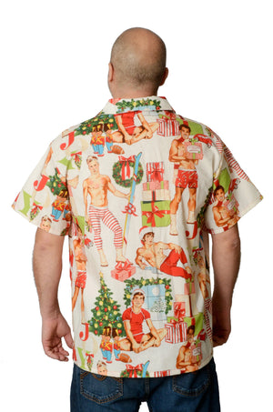 Hunky Christmas Elf Amazing Christmas Design Hawaiian Shirt, Hawaiian Shirt Gift, Christmas Gift