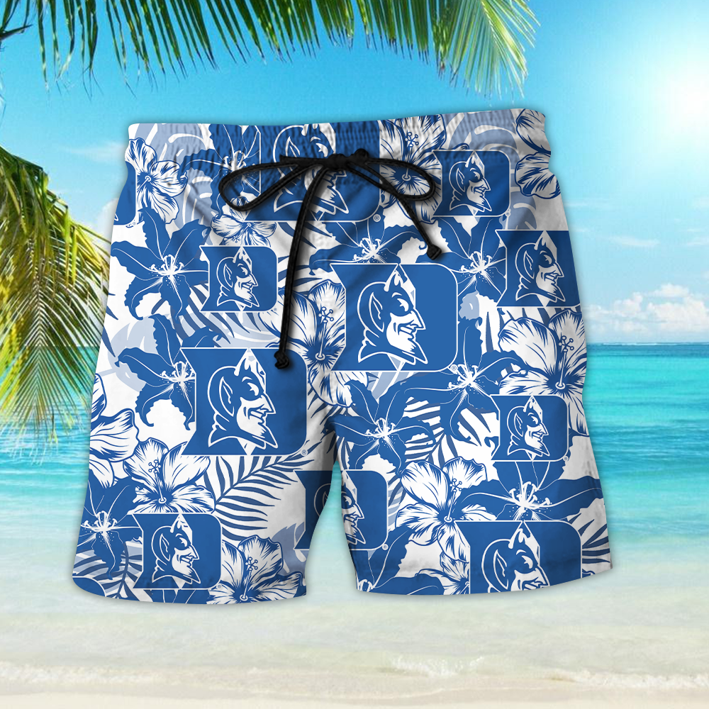 Duke Blue Devils Hawaiian Shirt_Hawaiian Shirt Gift, Christmas Gift