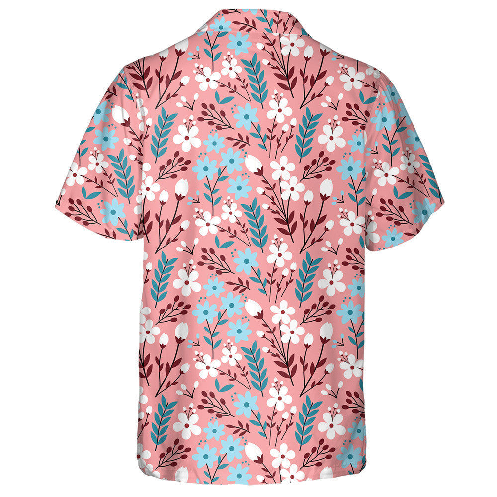 Bláthanna áille an Earraigh Gairdín Beoga Ar Chúlra Bándearg Léine Haváís, Bronntanas Léine Haváís, Bronntanas Nollag