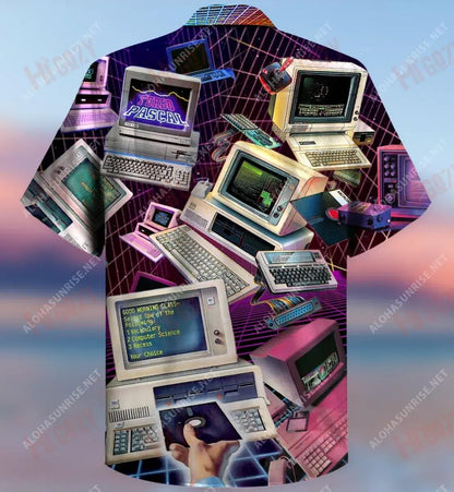 Tabharfaidh Crua-earraí An Chumhacht duit Léine Haváise Unisex Muinchille Farraige Gearr Muinchille Oirbheartaíochta Léinte haváíais do Mhná, Bronntanas Léine Haváís, Bronntanas Nollag