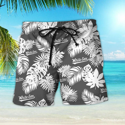 Chicago White Sox Reyn Spooner Aloha Haváís Aloha Shirt Shorts Haváís Trá Muinchille Gearr_Haváíais Bronntanas Léine, Bronntanas Nollag