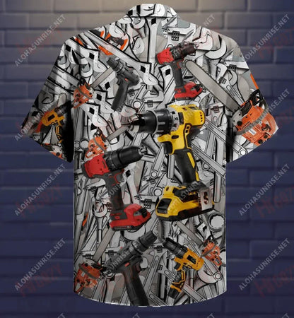 Táim Anseo De bharr gur Bhris tú É Meicneoir Unisex Léine Haváís Aigéan Muinchille Gearr Oirbheartaíochta Léinte haváís Léinte Greannmhar Haváís, Léine Haváís Bronntanas, Bronntanas Nollag