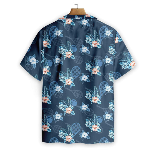 Leadóg Tropical 3 Ar Chúlra Gorm Dearadh Léine Haváís, Bronntanas Léine Haváíais, Bronntanas Nollag