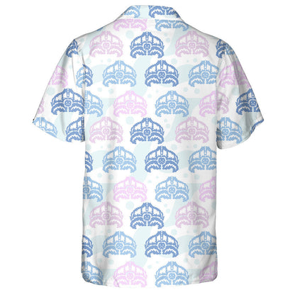 Hand Drawn Colorful Doodle Turtle Marine Hawaiian Shirt, Hawaiian Shirt Gift, Christmas Gift