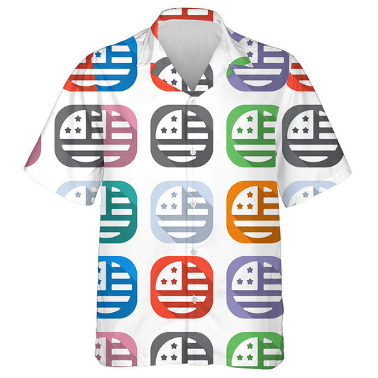 Tacair Dheilbhíní Bána ar Chearnóga Daite Le hAghaidh Feidhmchláir Léine Haváíais, Bronntanas Léine Haváíais, Bronntanas Nollag