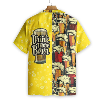 I Love Drinking More Beer Hawaiian Shirt, Hawaiian For Gift