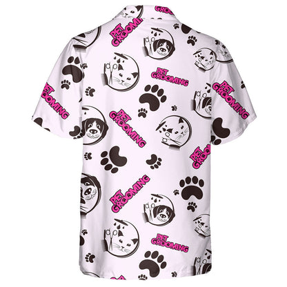 Beagle Dog Pet Grooming And Washing Hawaiian Shirt, Hawaiian For Gift