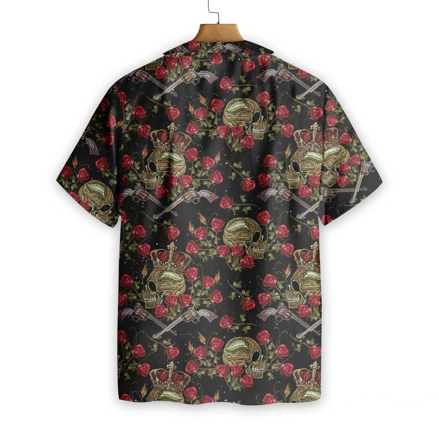 Vibrant King Of Pirates In Crown Hawaiian Shirt, Hwaiian For Gift