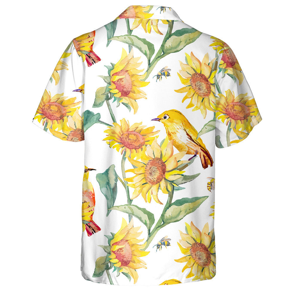 Ealaín Iontach Uiscedhath As Éan Bán-Súile Agus Léine Haváí Lus na Gréine, Bronntanas Léine Haváíais, Bronntanas Nollag