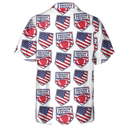 Dearadh Patrún Paiste Peile Mheiriceá le Léine Haváís Bratach SAM, Bronntanas Léine Haváíais, Bronntanas Nollag