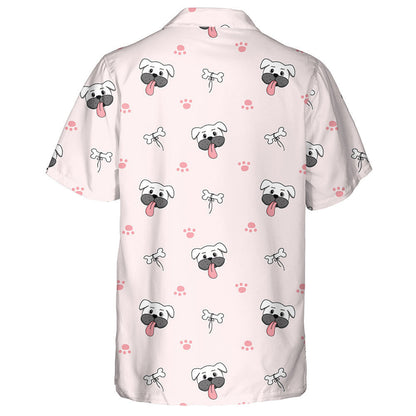 Aghaidheanna Madraí Álainn I Stíl Chartúin Léine Haváís, Bronntanas Léine Haváí, Bronntanas Nollag