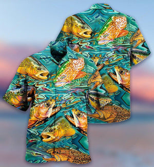 Fishing Fish Lover - Hawaiian Shirt_ Hawaiian Shirt Gift, Christmas Gift