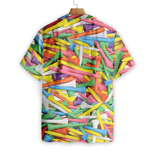 Teibí Nua-Aimseartha Dearadh Patrún Tí Gailf Colorful Léine Haváís, Bronntanas Léine Haváís, Bronntanas Nollag