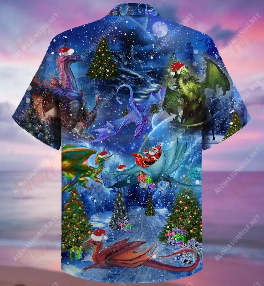 Fáilte go dtí Dragons na Nollag Léine Gearr Muinchille Gearr Laethanta Saoire Léinte T Haváíacha Léinte Haváise Oirbheartaíochta Léinte Greannmhar haváíais, Bronntanas Léine Haváís, Bronntanas Nollag