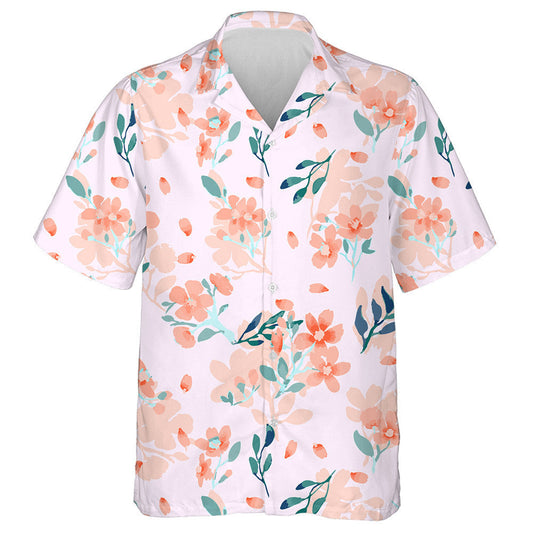 Péinteáil Bláthanna Teibí Ar Chúlra Bándearg Éadrom Dearadh Léine Haváís, Bronntanas Léine Haváíais, Bronntanas Nollag