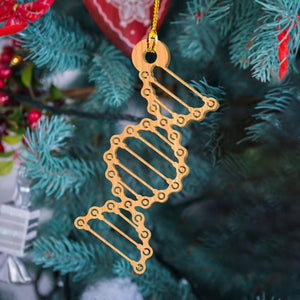 ADN Bike Chain Ornament, Christmas Ornament Gift, Christmas Gift, Christmas Decoration