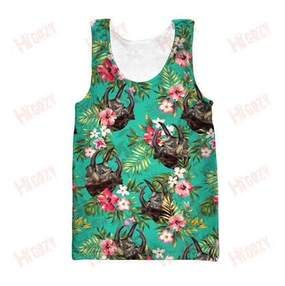 Beetle Short Sleeve Shirt Summer Short Sleeve Custom Hawaiian Shirts Hawaiian Shirts For Women,Hawaiian Shirt Gift, Christmas Gift