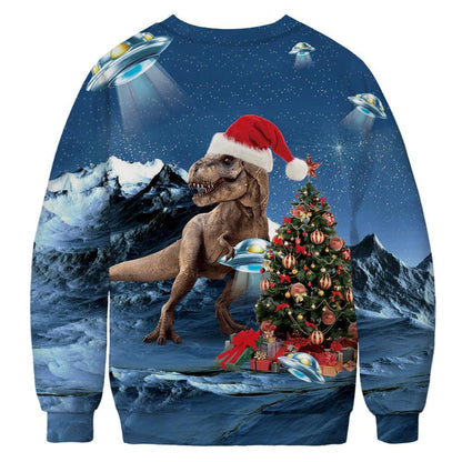Christmas Dinosaur Ugly Christmas Sweater, Christmas Ugly Sweater,Christmas Gift,Gift Christmas 2022