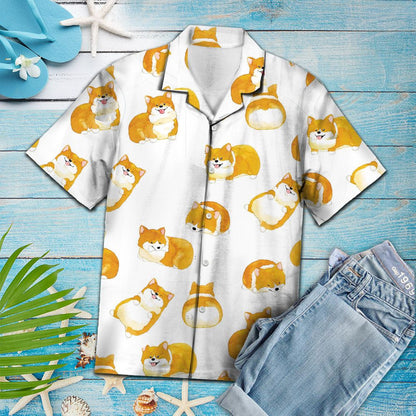 Gníomhaíochtaí gleoite Shiba Inu I bPatrún Lae Léine Haváís, Bronntanas Léine Haváíais, Bronntanas Nollag