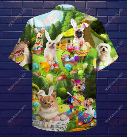 Is éard atá i Bronntanas Mór na Cásca ná Madrín Léine Haváise Unisex Laethanta Saoire Gearr Muinchille Na Léinte Haváís is Fearr Patrún Léine Haváís, Bronntanas Léine Haváís, Bronntanas Nollag