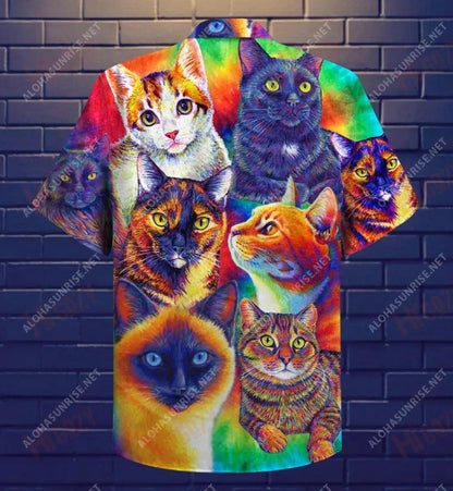 Bí Cool Cait Léinte Gearr Muinchille Samhraidh Léinte T Haváíais Oirbheartaíochta Léinte haváíais do Mhná, Bronntanas Léine Haváíais, Bronntanas Nollag