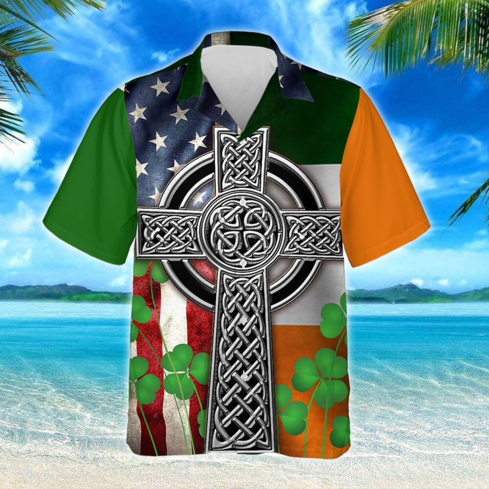 Seamair Ghlas Crois Cheilteach na hÉireann Dear Léine Haváís, Bronntanas Léine Haváíais, Bronntanas Nollag