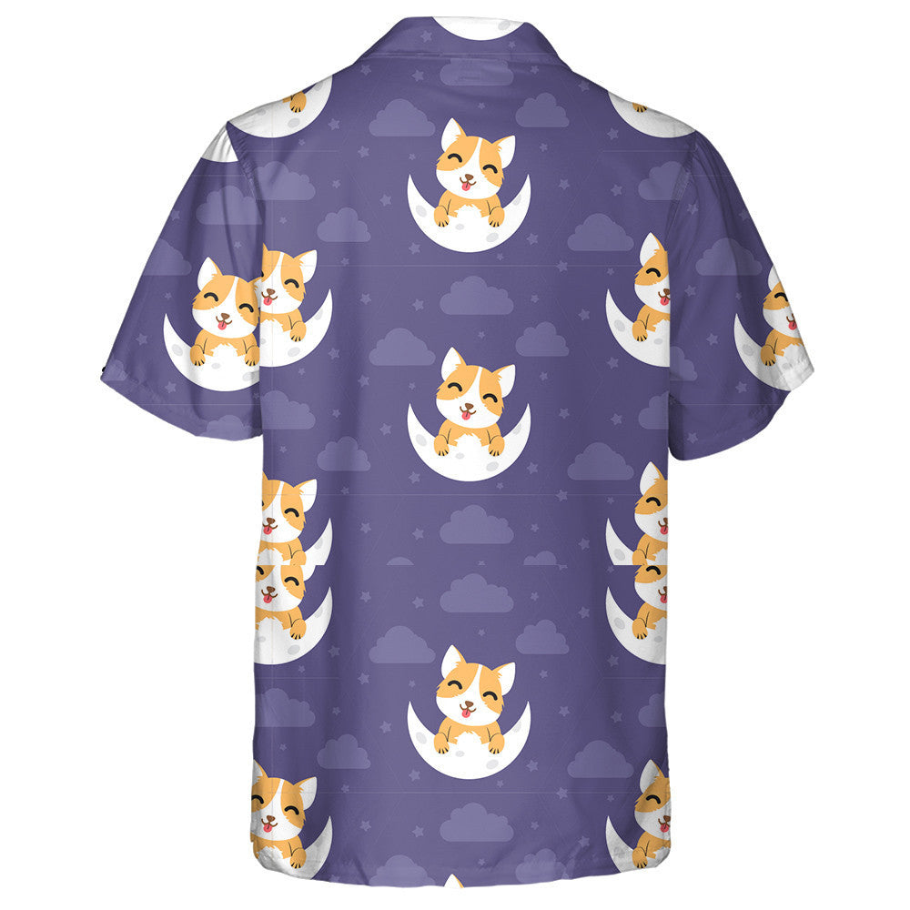 Madra Sásta Le Gealach Agus Réaltaí I gCúlra an Chartúin Léine Haváís, Bronntanas Léine Haváíais, Bronntanas Nollag