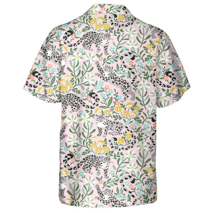 Playful Snow Leopards In Altai Mountain Herbs Hawaiian Shirt, Hawaiian Shirt Gift, Christmas Gift