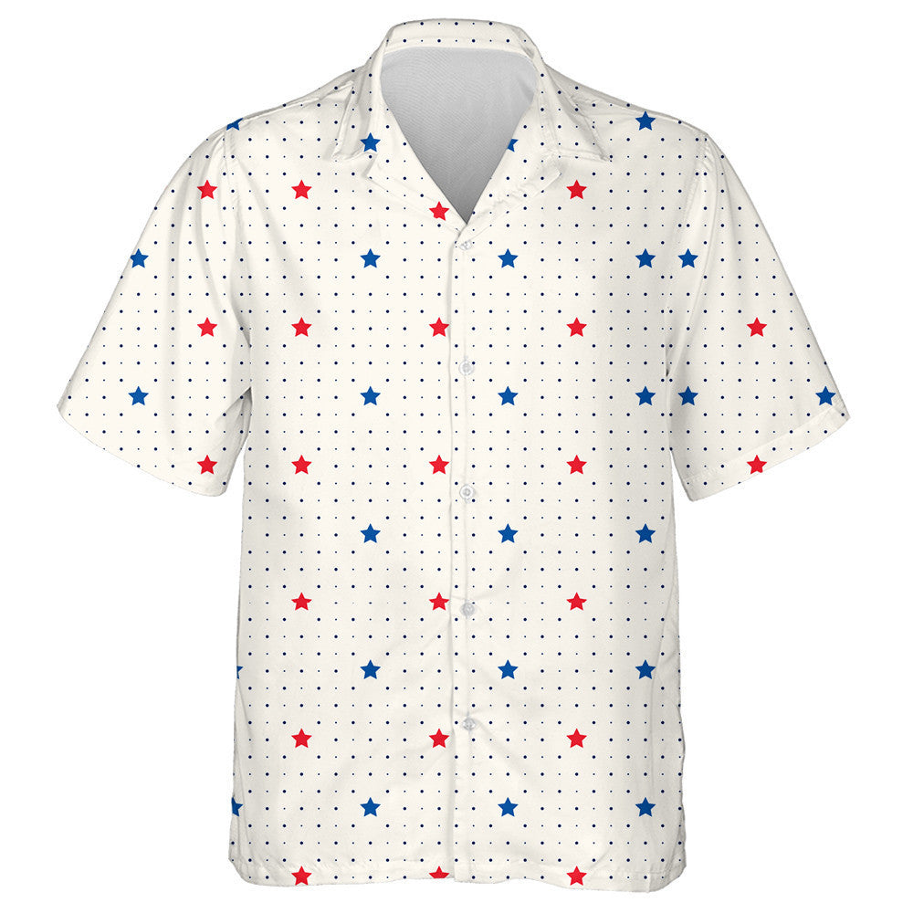 Dear Cúlra Poncanna Polca le Réalta Dearga Agus Gorma Léine Haváís, Bronntanas Léine Haváíais, Bronntanas Nollag