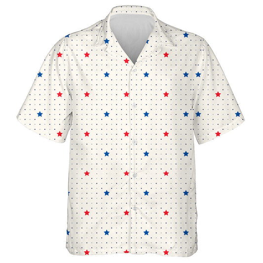 Dear Cúlra Poncanna Polca le Réalta Dearga Agus Gorma Léine Haváís, Bronntanas Léine Haváíais, Bronntanas Nollag