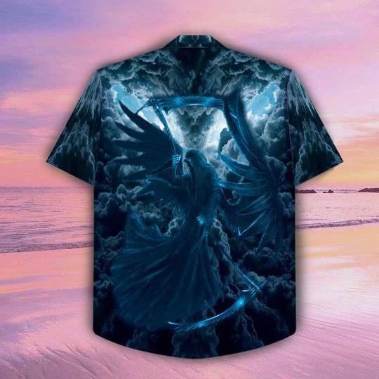 Holder Of Life The Death Smoke Sky Hawaiian Shirt, Hawaiian Shirt Gift, Christmas Gift