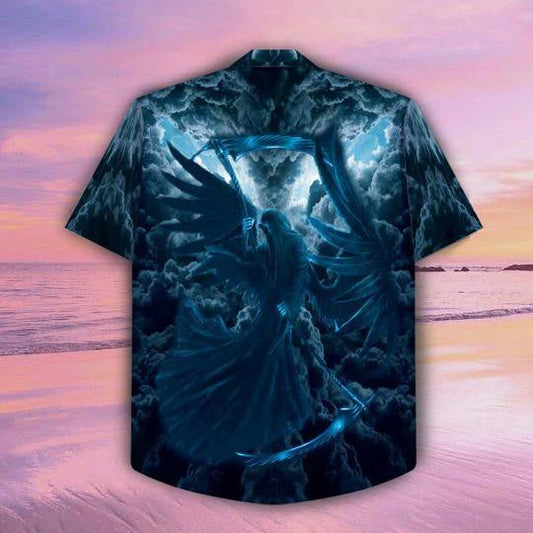 Holder Of Life The Death Smoke Sky Hawaiian Shirt, Hawaiian Shirt Gift, Christmas Gift