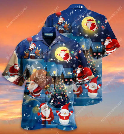 Jolly Jolly Of Christmas Short Léine Haváís Caitheamh aimsire Léinte Teochriosacha Léinte Haváís is Fearr Léinte haváíais d'Fhir, Bronntanas Léine Haváís, Bronntanas Nollag