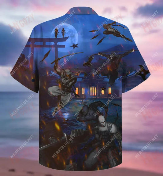 Be Ninja Short Hawaiian Shirt Vacation Aloha Shirt Tropical Shirts For Men Hawaiian Shirts For Women,Hawaiian Shirt Gift, Christmas Gift