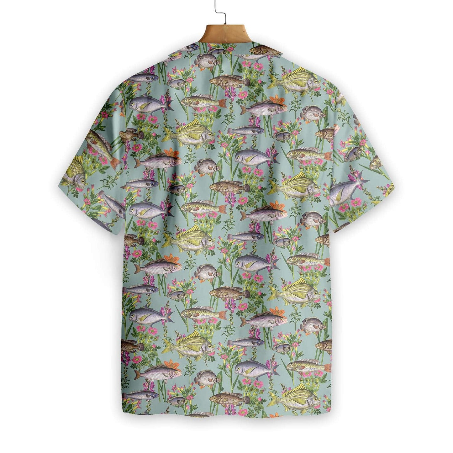 Dumb Face Fishy Fishy Fish Pattern Hawaiian Shirt,Hawaiian Shirt Gift, Christmas Gift