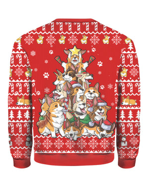 Funny Corgi Merry Corgmas Ugly Christmas Sweater, Christmas Gift, Gift Christmas 2024