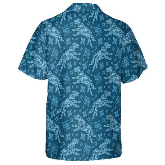 Beautiful Winter With Northern Wolf And Snowflakes Hawaiian Shirt, Hawaiian Shirt Gift, Christmas Gift