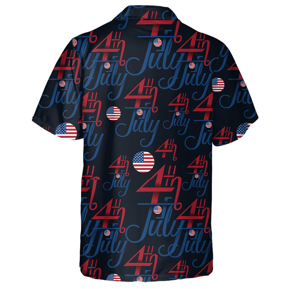 Clóghrafaíocht Álainn 4ú Iúil Agus Patrún Ciorcail Bratach Léine Haváís, Bronntanas Léine Haváíais, Bronntanas Nollag