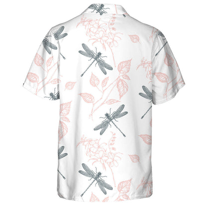 Snáthán Eitilte Geal Agus Léine Haváís Bláthanna Bándearg, haváís le haghaidh bronntanais