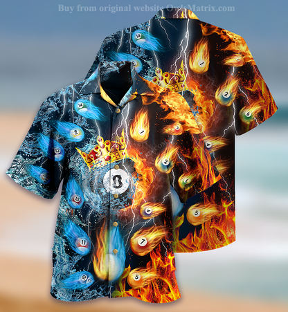Billiard Firer Style - Hawaiian Shirt,Hawaiian Shirt Gift, Christmas Gift