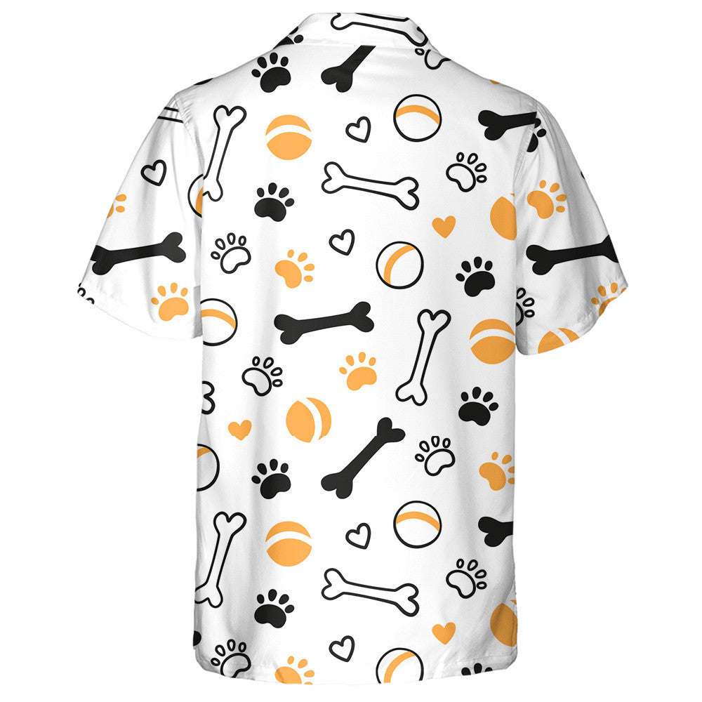 Priontaí Madra le Cnámha Lapa Liathróidí Agus Croí Léine Haváís, Bronntanas Léine Haváíais, Bronntanas Nollag