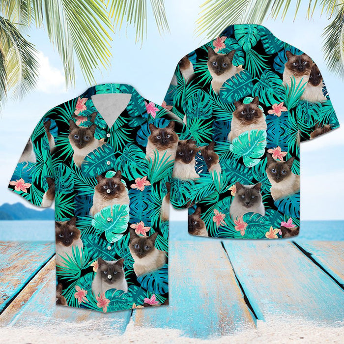 Bamboo Trees Art Custom Photo Hawaiian Shirt, Hawaiian For Gift