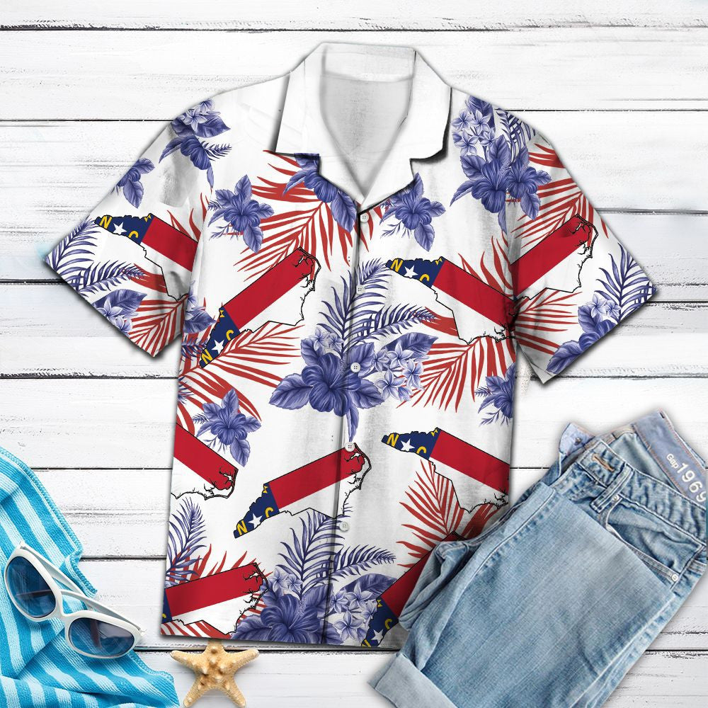 North Carolina Bronntanais Laethanta Saoire Samhraidh Bródúil as Patrún Ideal Léine Haváís, Bronntanas Léine Haváís, Bronntanas Nollag