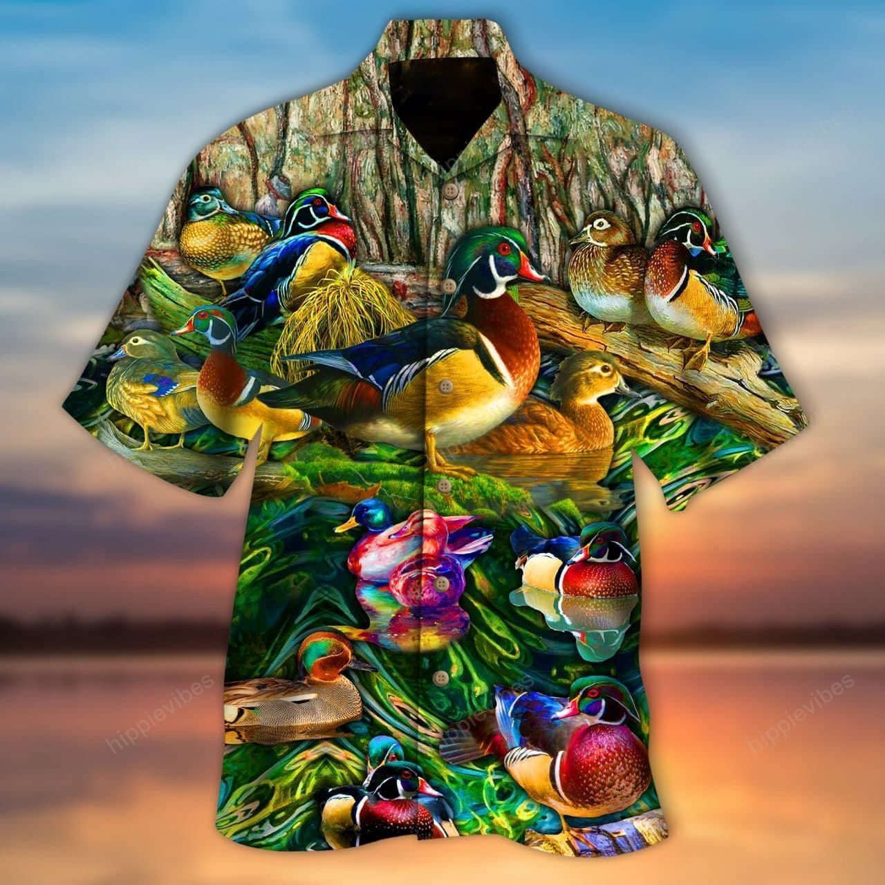 Welcome To The Duck Side Design Hawaiian Shirt, Hwaiian For Gift