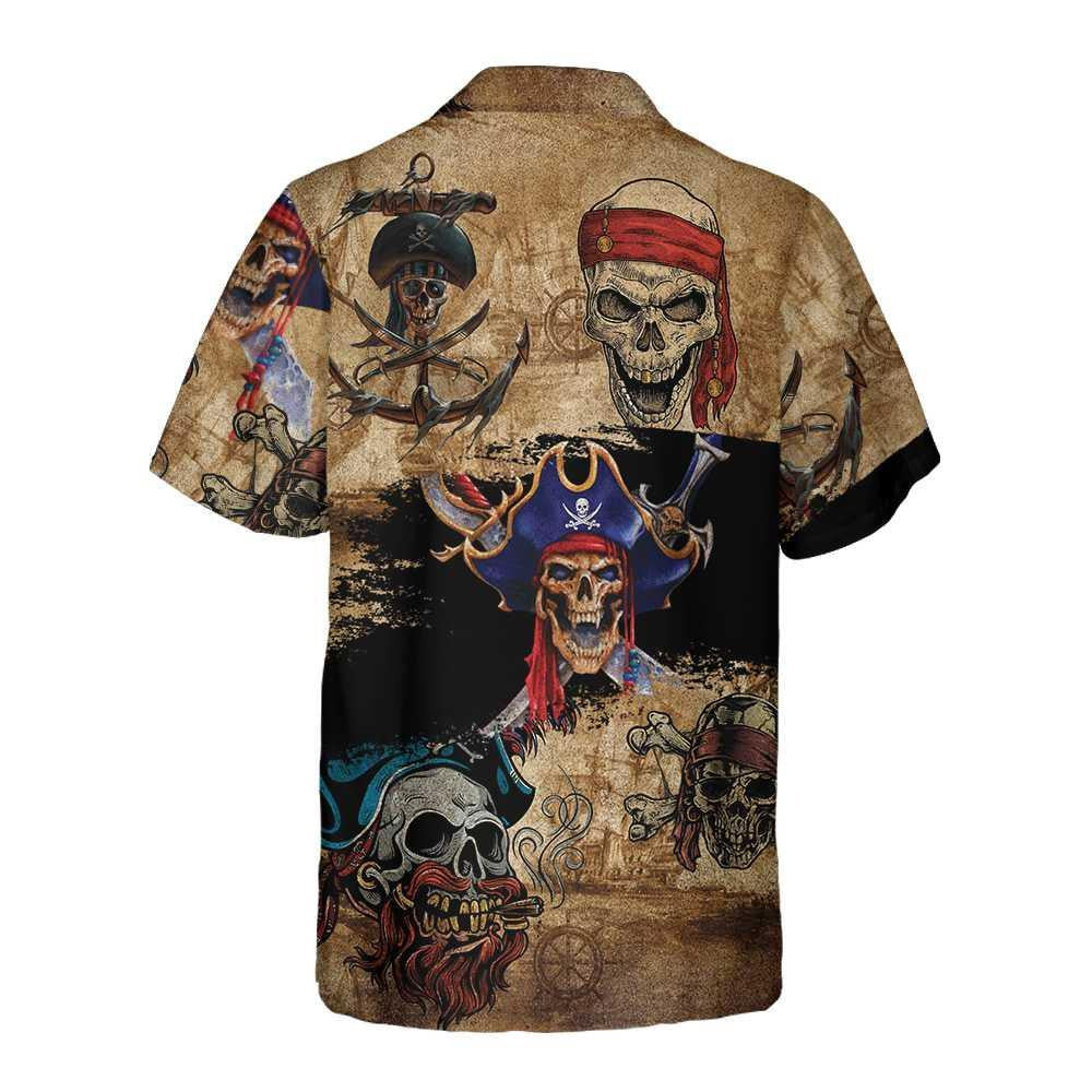 Horror Skull Pirate Who Is The Winner Hawaiian Shirt, Hawaiian Shirt Gift, Christmas Gift