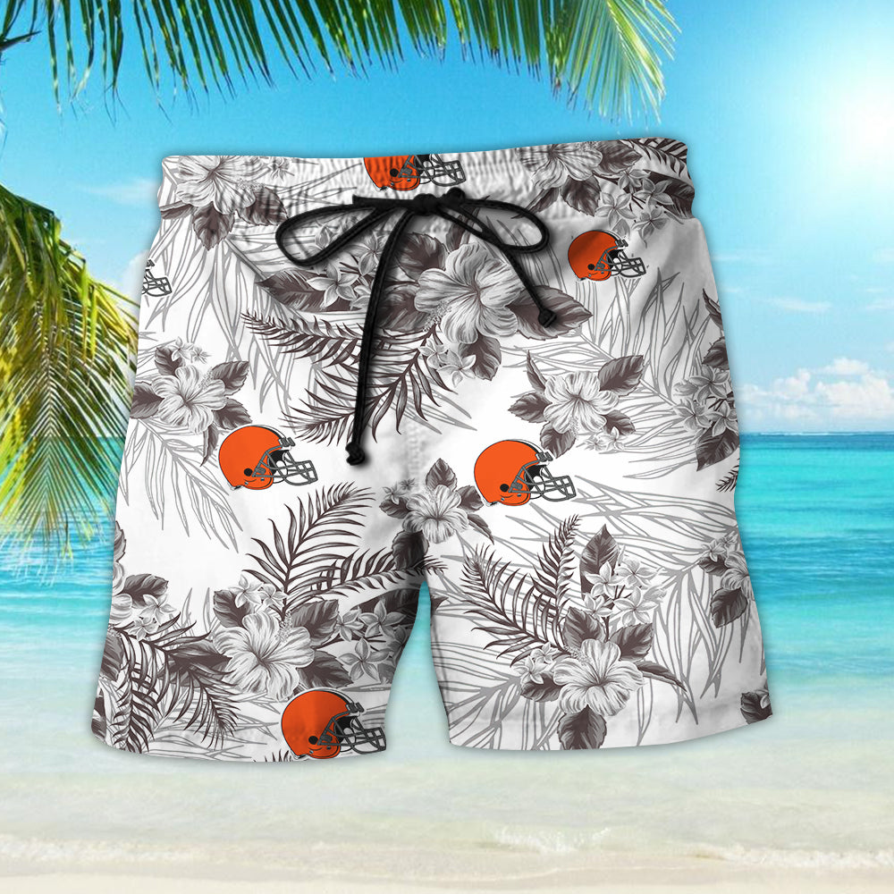 Cleveland Browns Hawaiian Shirt, Hwaiian For Gift