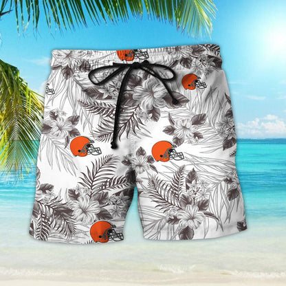 Cleveland Browns Hawaiian Shirt, Hwaiian For Gift